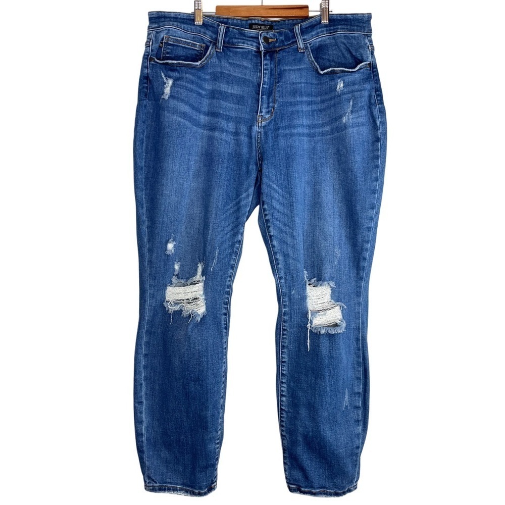 Judy Blue Distressed Slim Fit Sz 20W Jeans